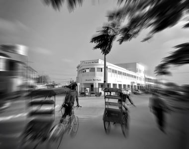 Traffic at Tuléar, Madagascar