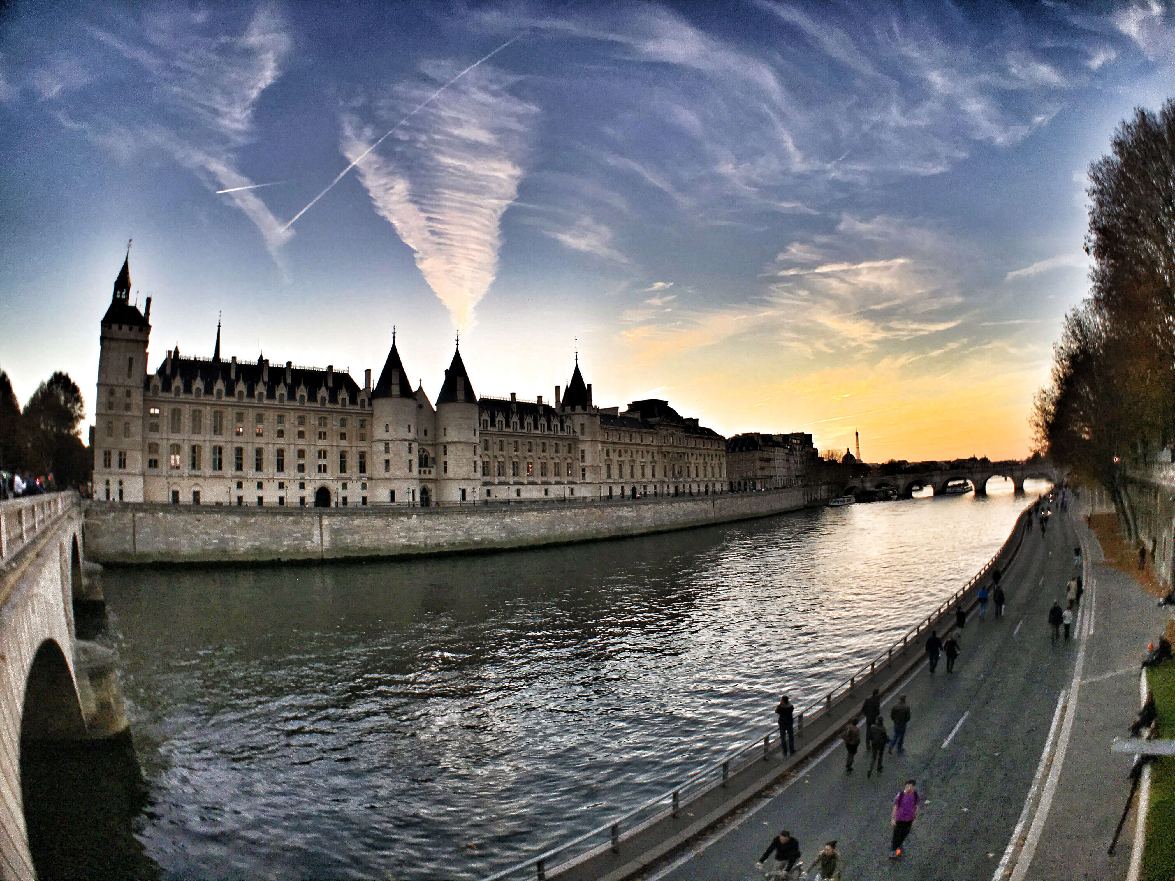 The Île de la Cité in autumn