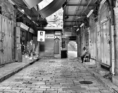 The Native Bazaar near the Holy Sepulchre