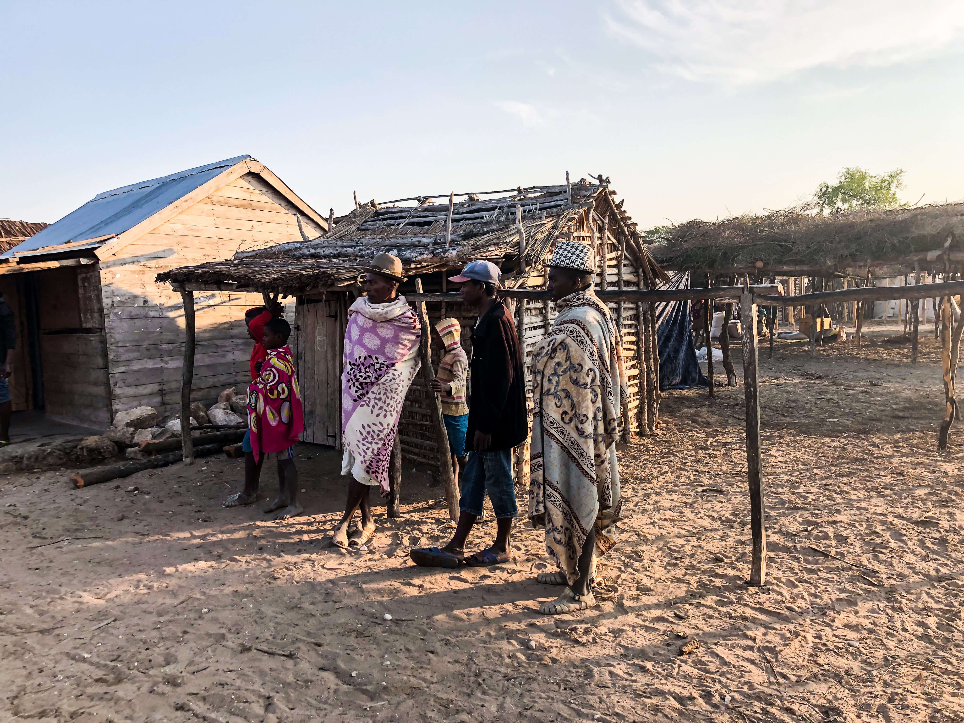 A village in South Madagascar