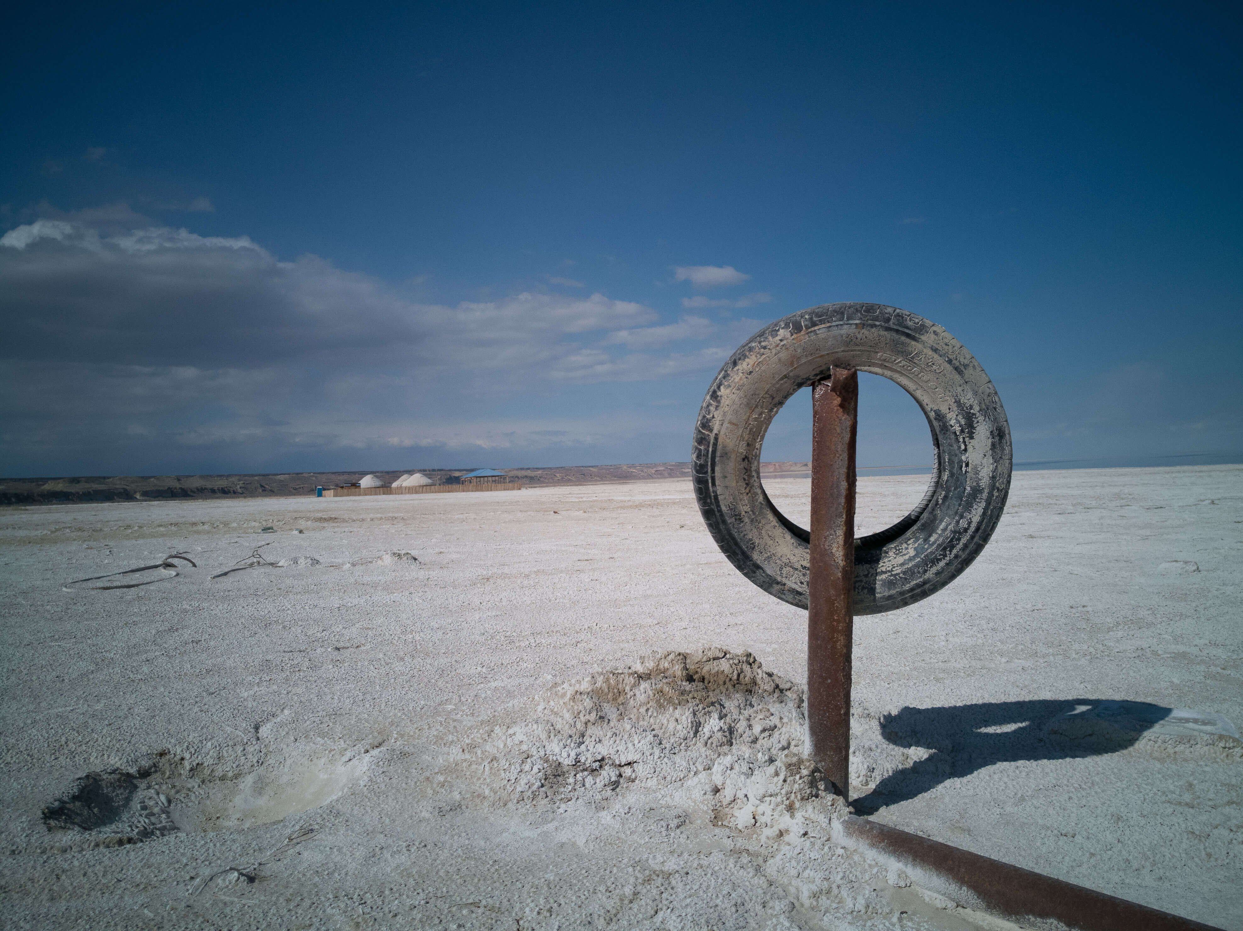 On what used to be the Aral Sea