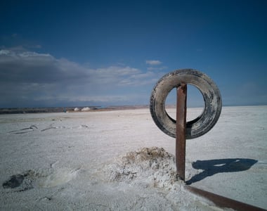 On what used to be the Aral Sea