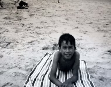 At the beach in Knokke-le-Zoute