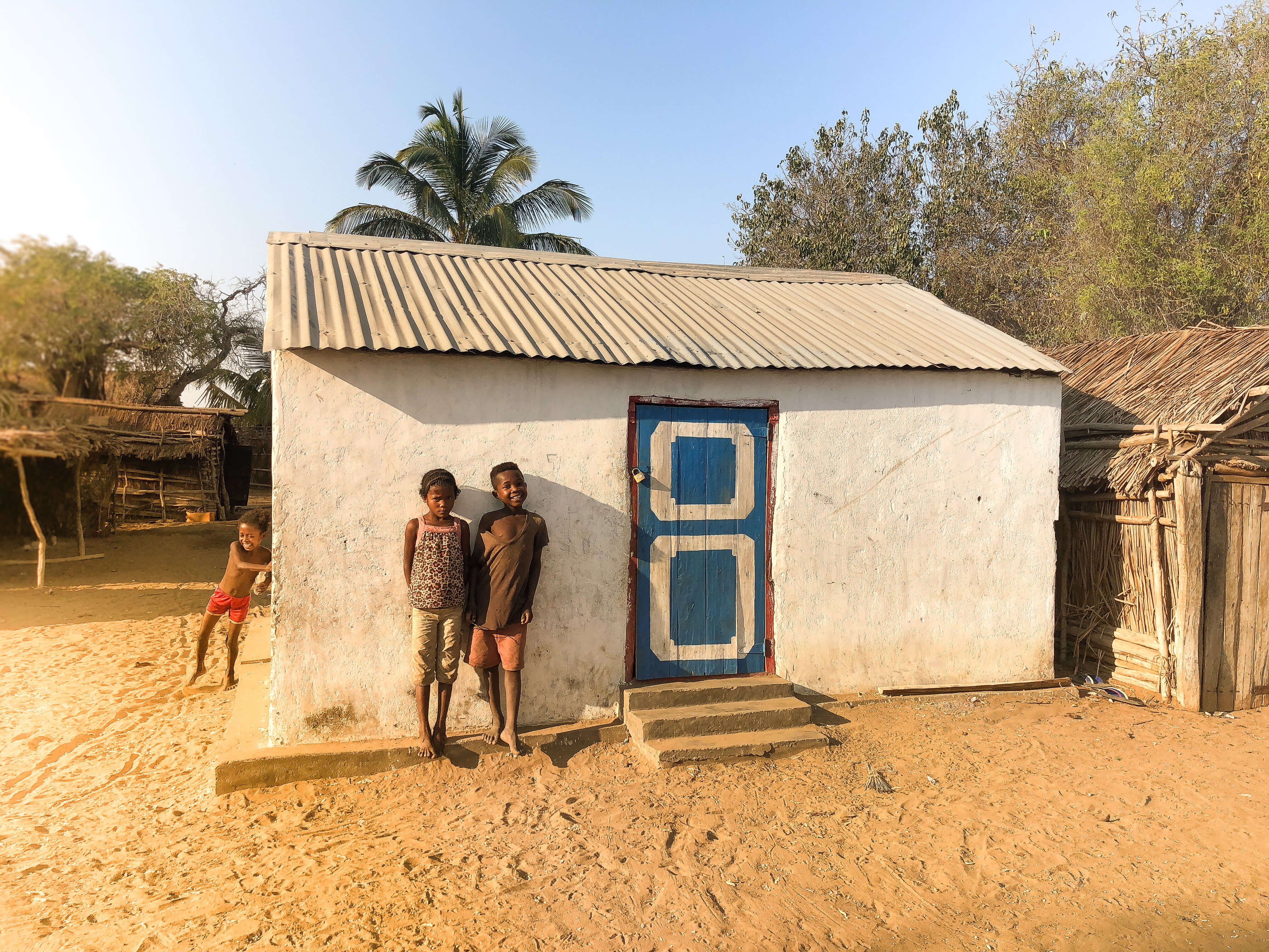 Village children in Madagascar