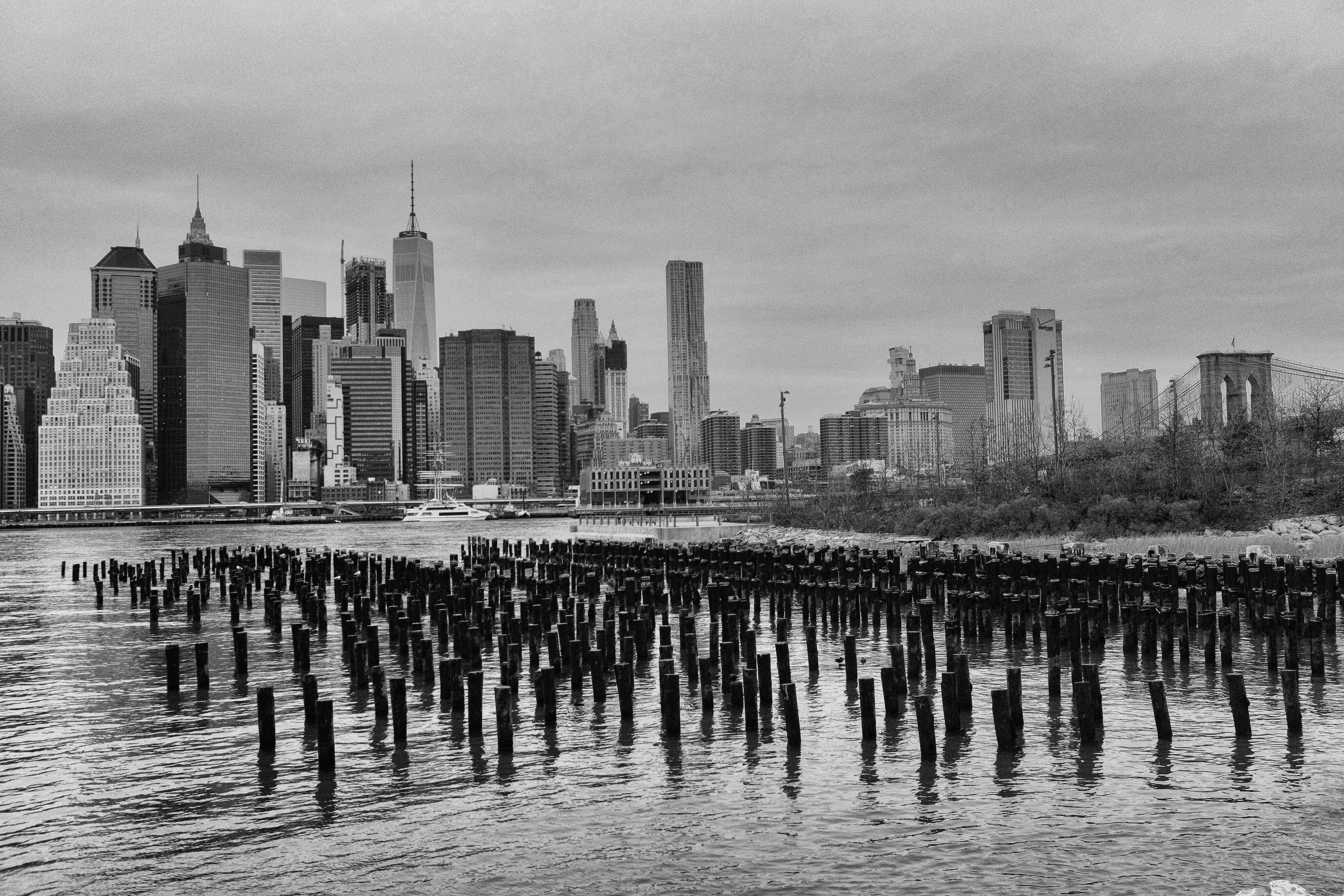 Manhattan skyline from Brooklyn