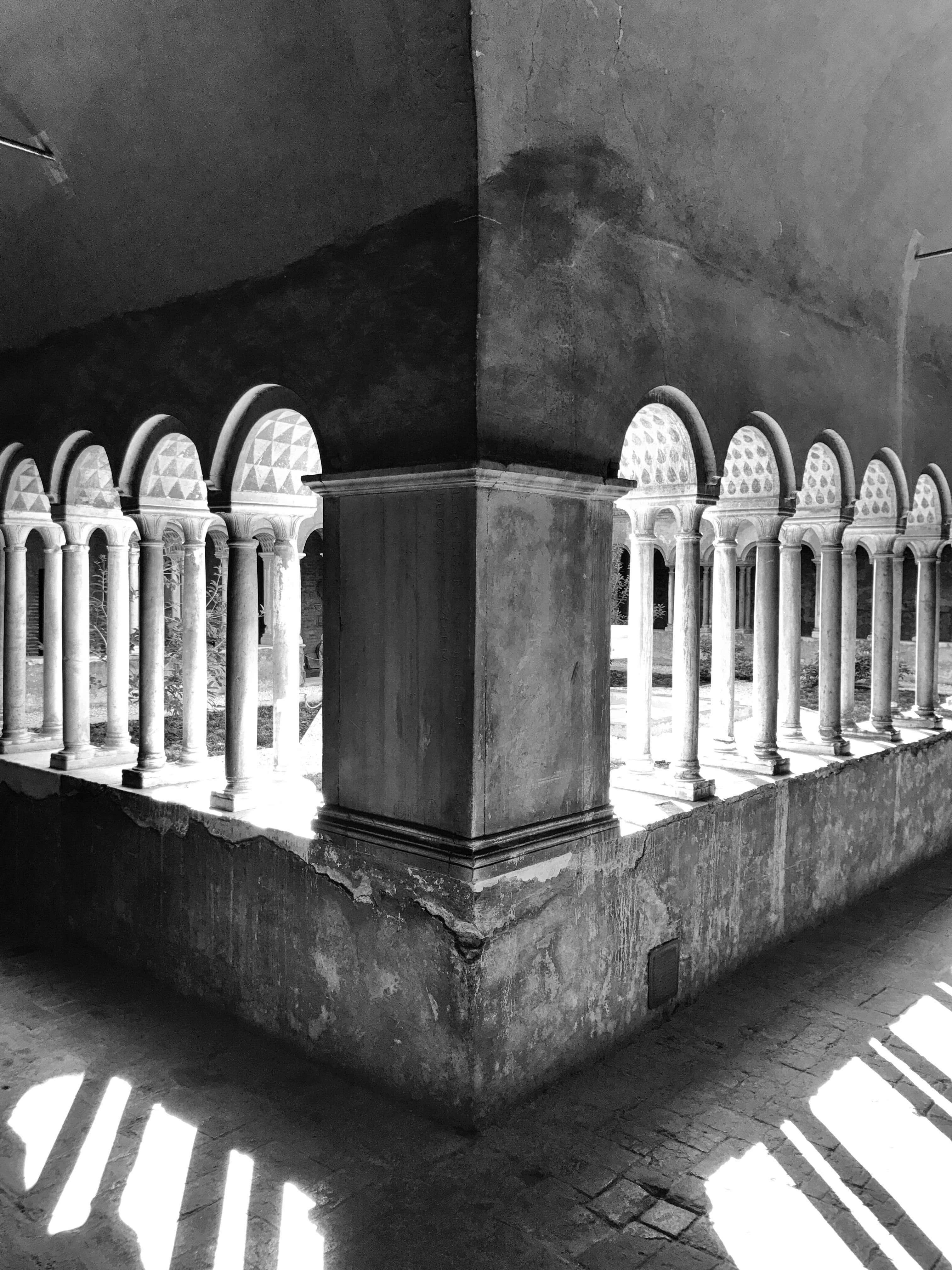 The Cloister at Quattro santi coronati, Rome