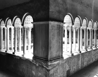 The Cloister at Quattro santi coronati, Rome