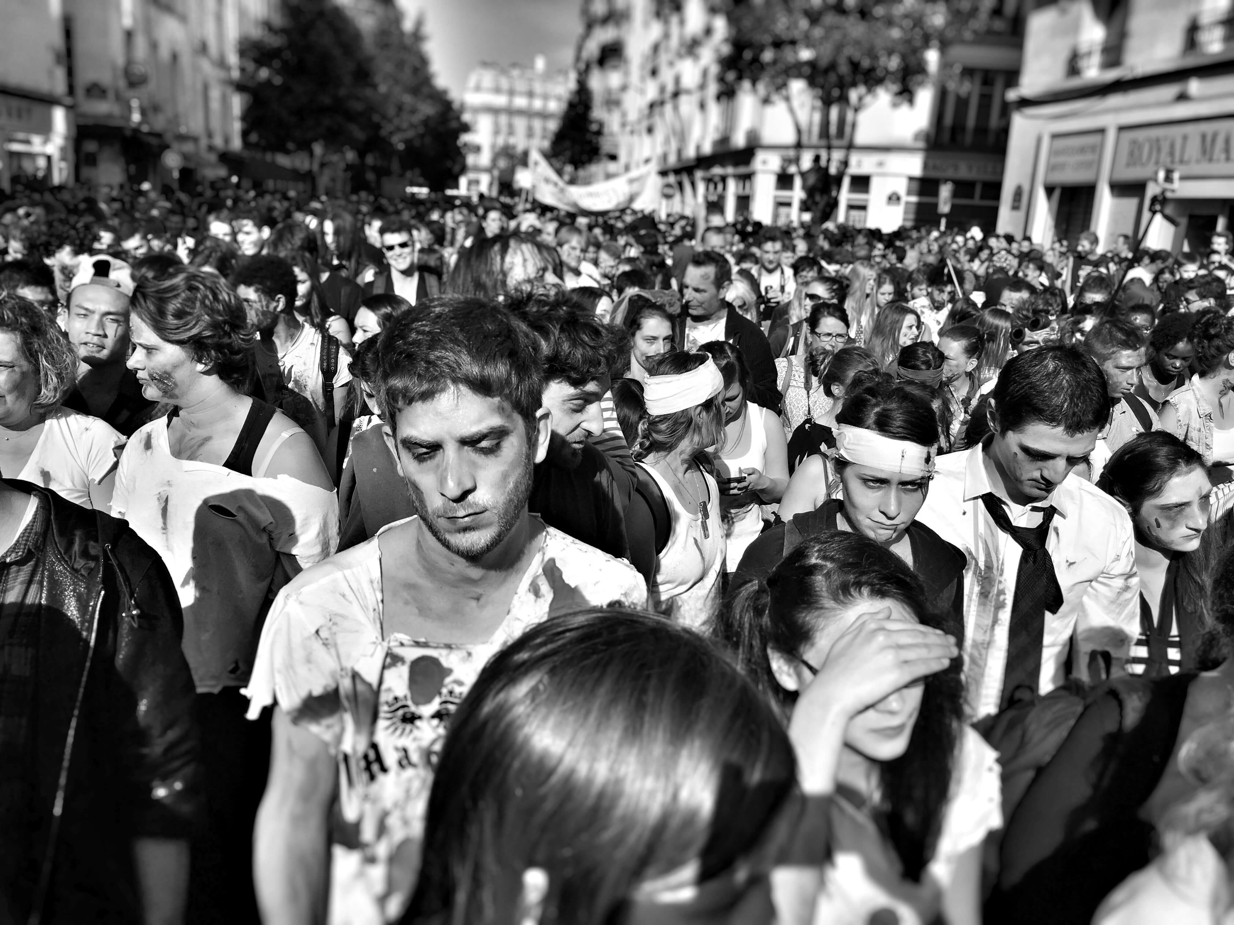 The Paris Zombie March